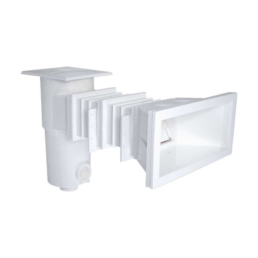 Скиммер, широкий раструб + 2 удлинения, под бетон (Stardeck)