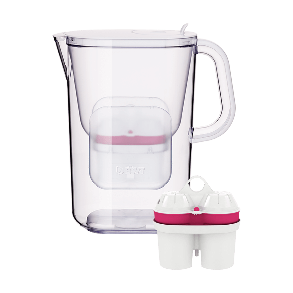 125252023 Aqualizer 2,6 L bottom light 2 pack MMW Фильтр-кувшин белый