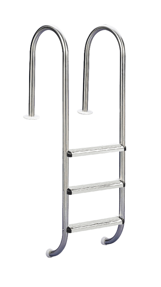 Chambord лестница из нерж. стали с анкерными муфтами, со cтупенями из нержавеющей стали