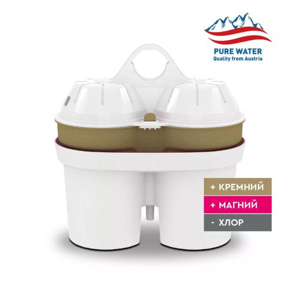 125305499 Silicate + Magnesium Mineralized 3 pack Картридж для кувшина, умягчение воды, комплект