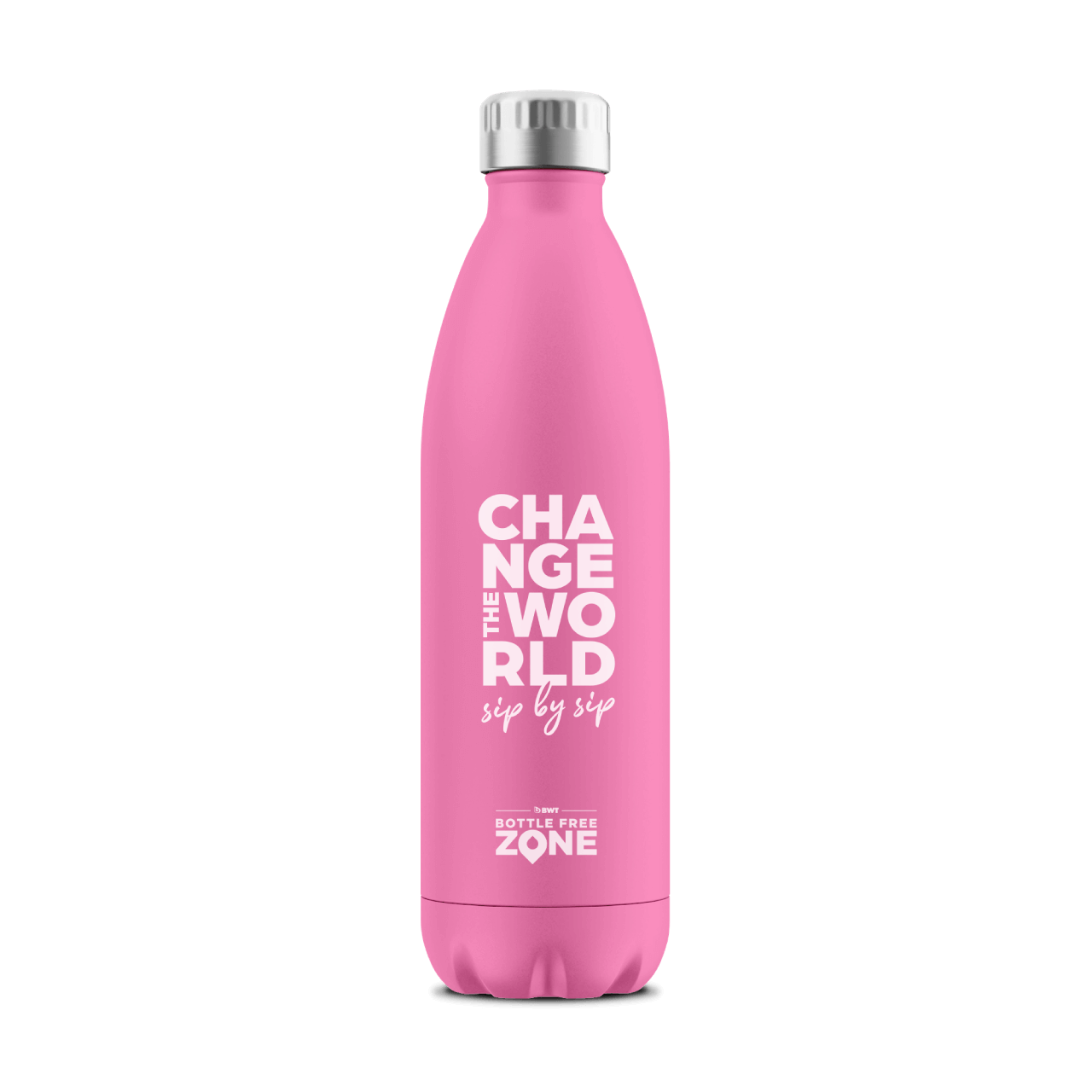 125549183 Бутылка-термос для питьевой воды 500мл Edition Pink Bottle free zone без персонализации