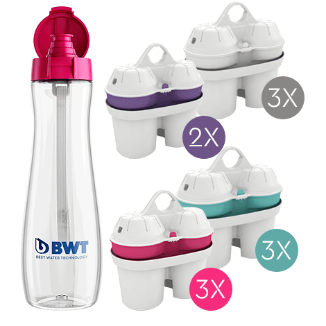 Т0-00025790 Набор картриджей для фильтров-кувшинов с бутылкой